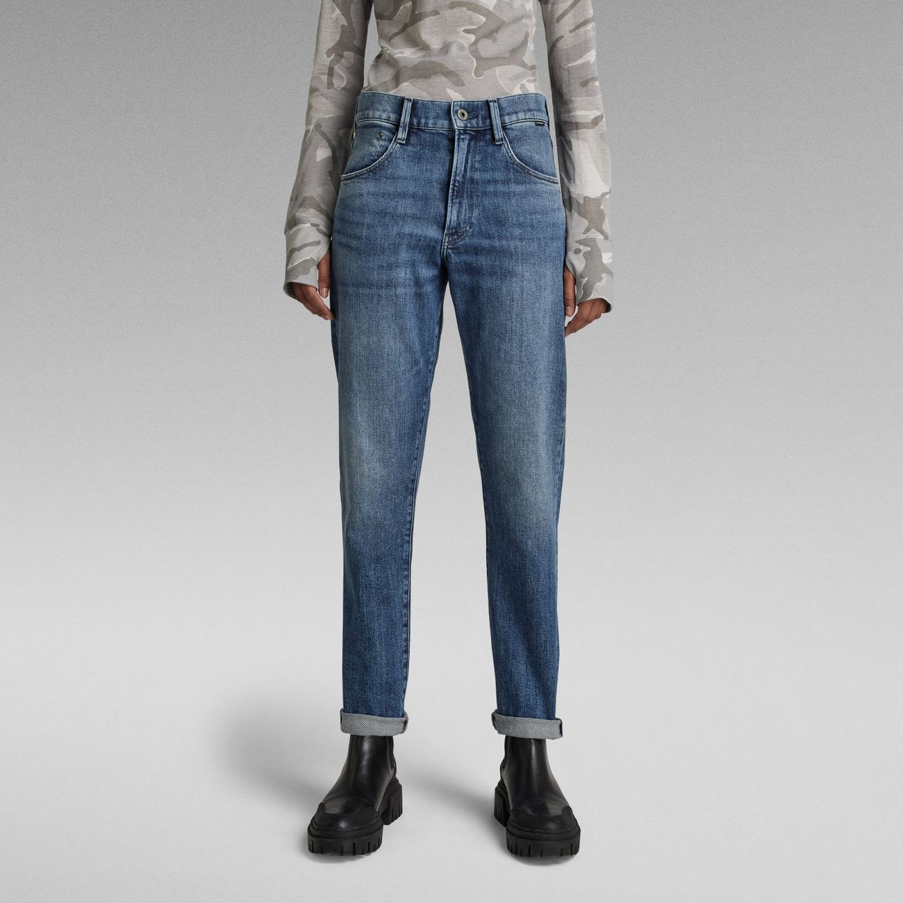 G-STAR RAW DENIM VIRJINYA SLIM Faded Santorini Damen Jeans
